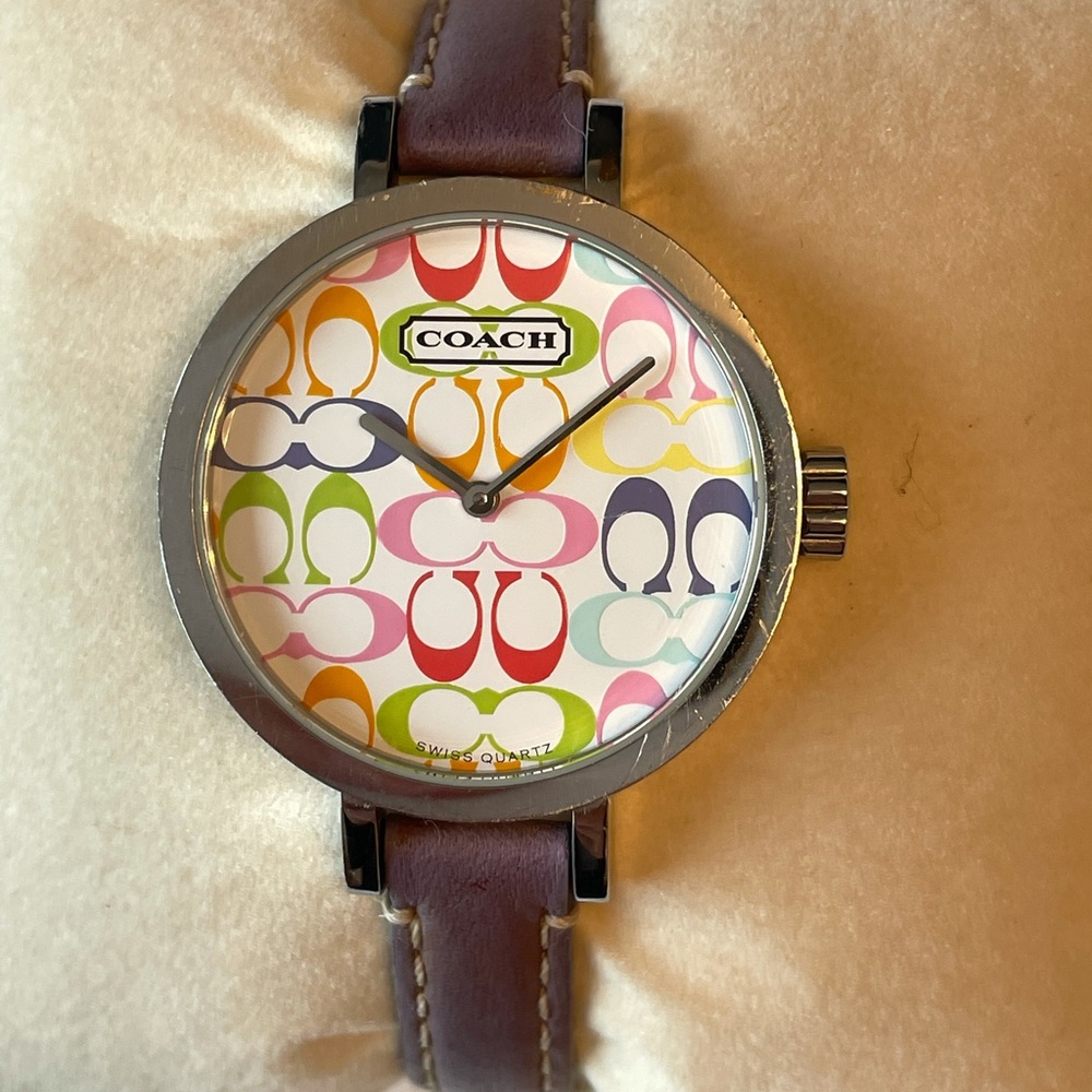 Vintage Coach Watch Gem